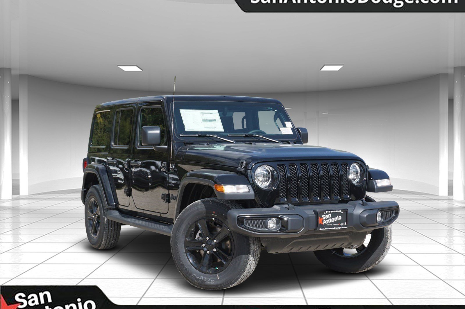 New 2020 Jeep Wrangler Unlimited Sahara Sport Utility In San