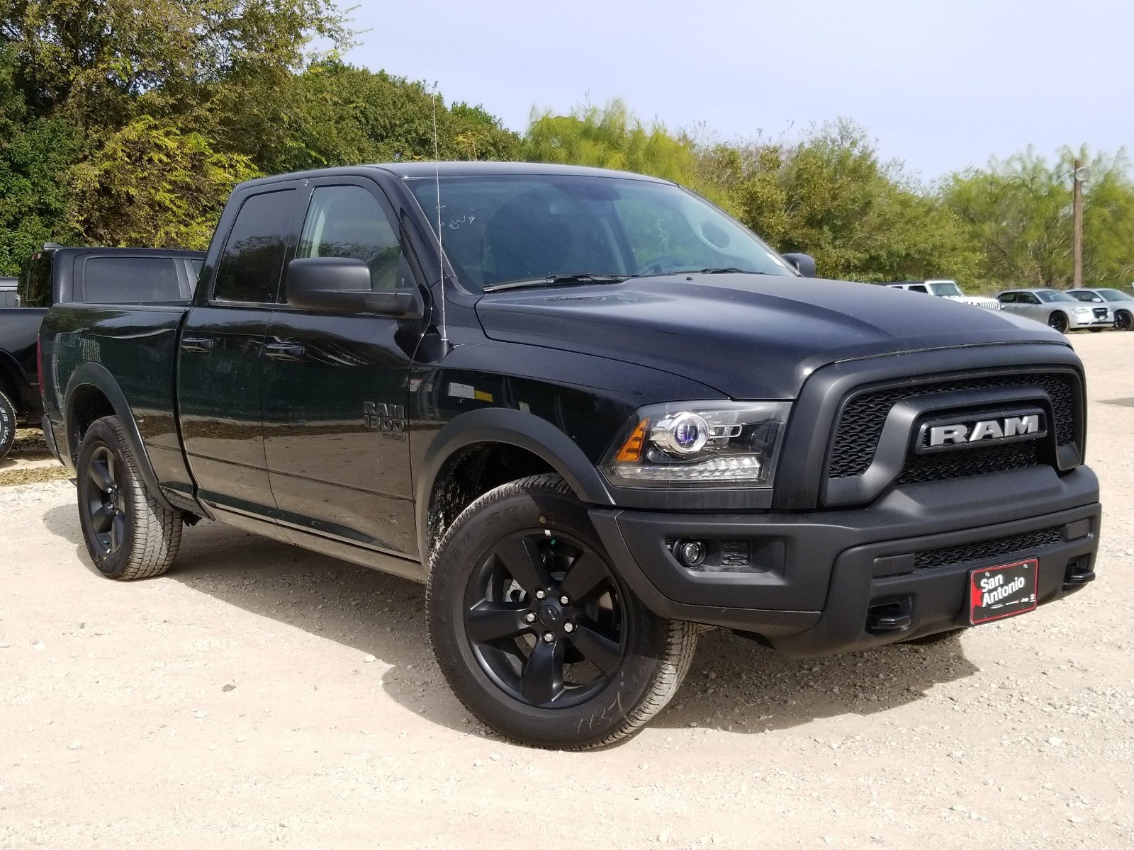 New 2019 Ram 1500 Classic Warlock Quad Cab In San Antonio #s698183 