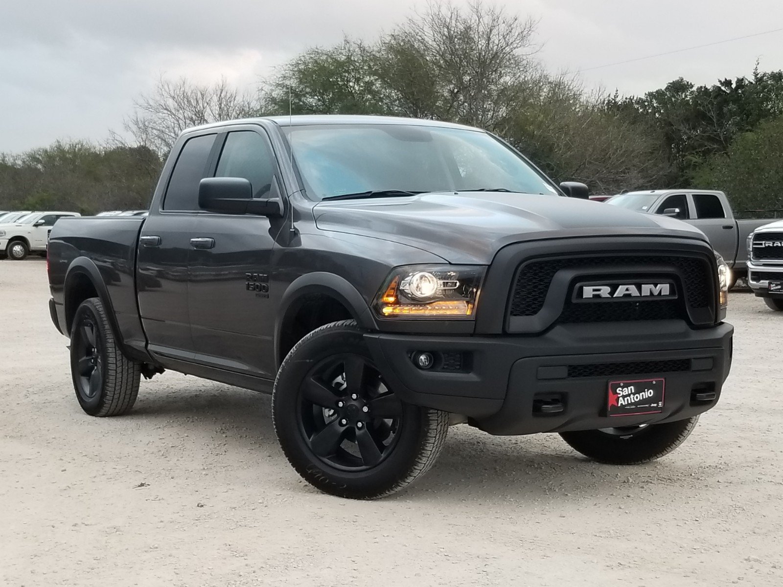 New 2019 RAM 1500 Classic Warlock Quad Cab in San Antonio #0S740439 ...